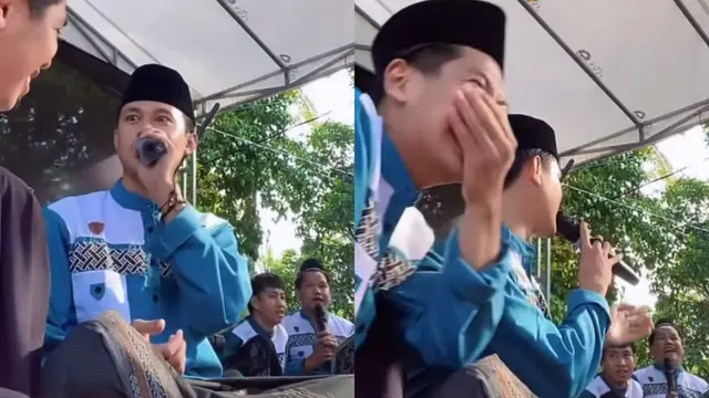 5 Kejadian Lucu saat Penampilan Hadroh, Ada yang Nyanyi Kolam dalam Ikan