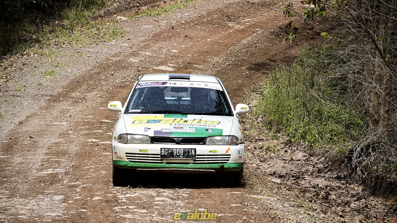 Evalube Rally Team Bersaing di Danau Toba Rally 2022 (Ist)