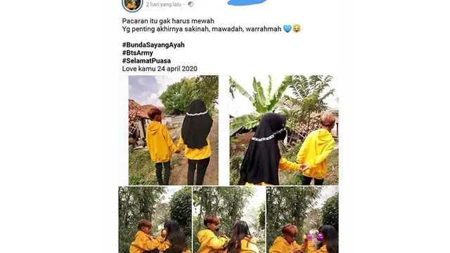 5 Status Facebook Bocah Pacaran 'Ayah Bunda' Ini Bikin Tepuk Jidat