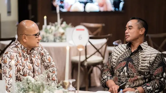 Pengusaha Agwan Mblitar dan Ardiansyah Bakrie/dok. Agwan