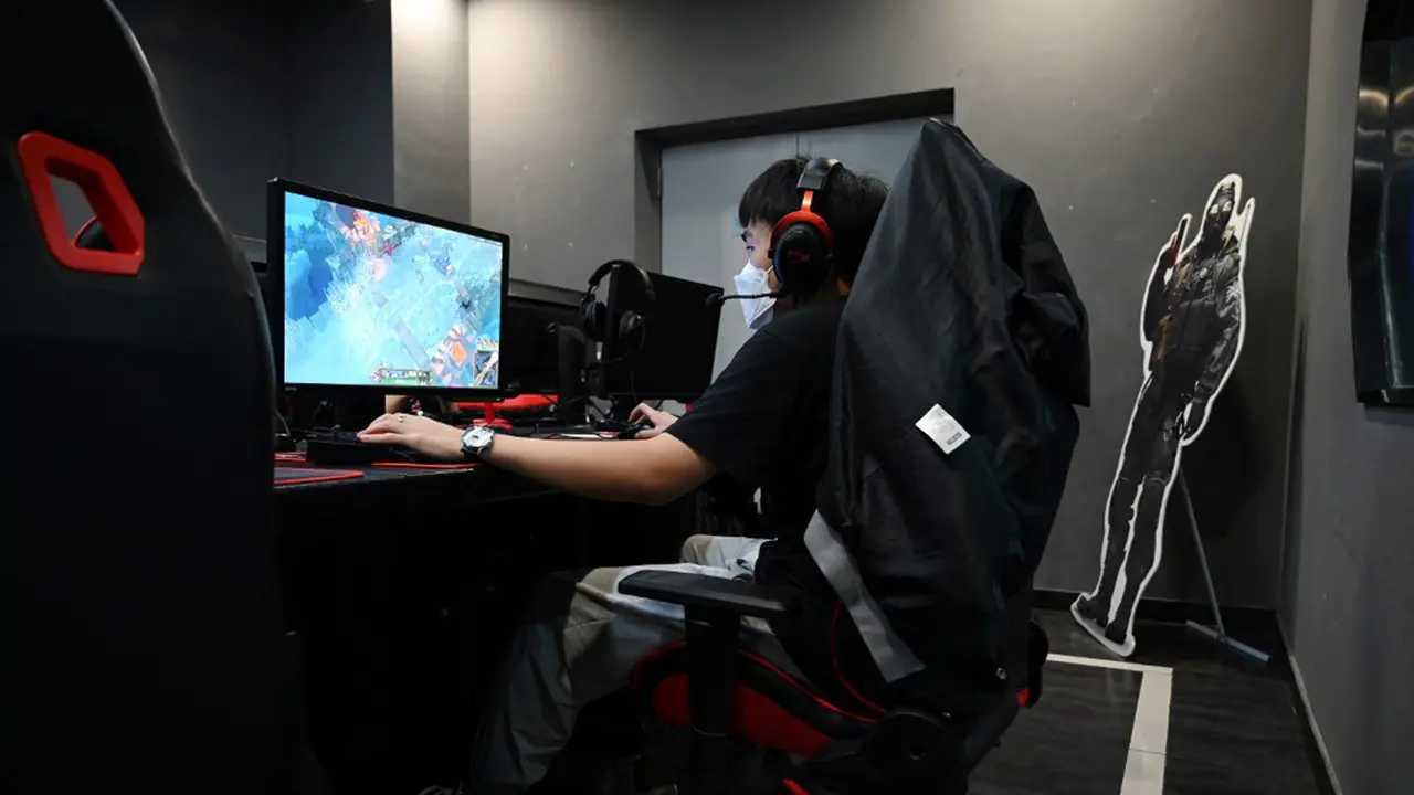 FOTO: Pembatasan Waktu Bermain Game Online di China