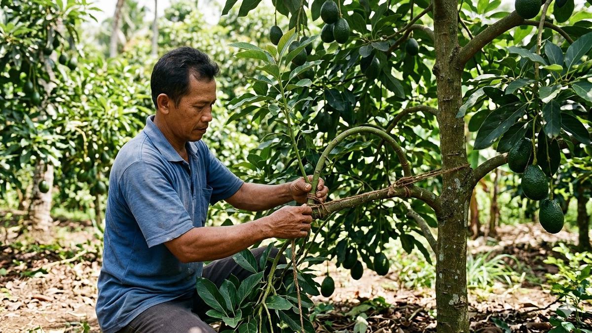 7 Cara Membuat Pohon Alpukat Stres agar Cepat Berbuah yang Aman