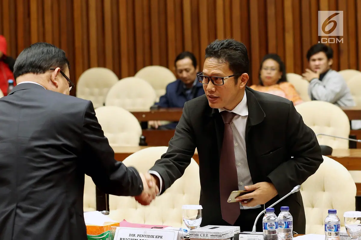 Direktur Penyidik KPK Penuhi Panggilan Pansus Angket DPR