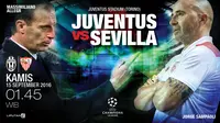 Juventus vs Sevilla (Liputan6.com/Abdillah)