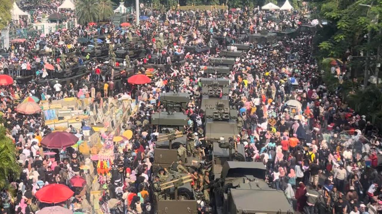 HUT TNI ke-80, Begini Kondisi Terbaru Lalu Lintas di Monas