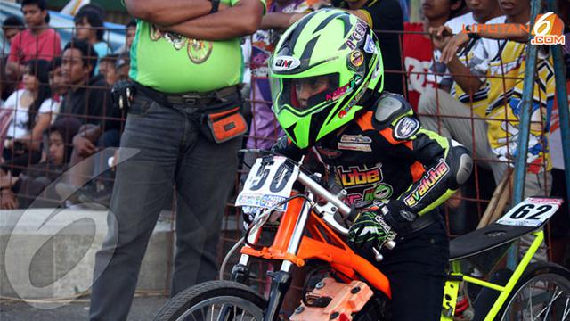 Babak Kualifikasi Drag Bike Masih Dikuasai Pembalap Unggulan
