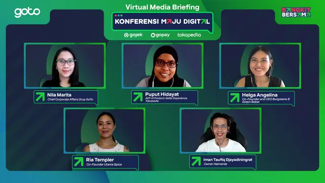 GoTo Gelar “Konferensi Nasional Maju Digital”, fasilitasi peningkatan daya saing UMKM lokal (Dok. GoTo)