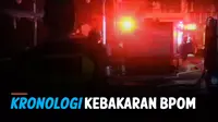 Polisi: Kebakaran di Gedung BPOM Hanguskan Dokumen dan Perlengkapan Kantor