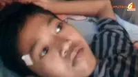 [VIDEO] Ditolak RS, Tumor Rizki hanya Diobati Singkong Karet