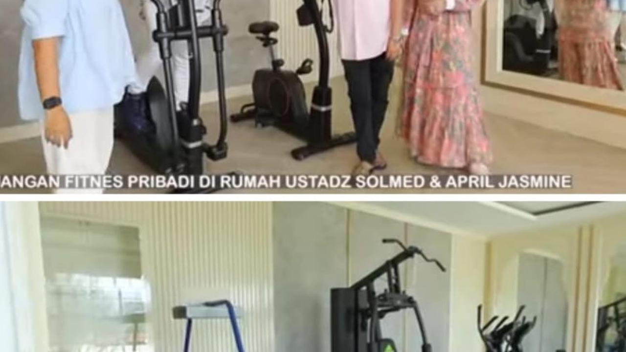 Potret Ruang Olahraga Ustaz Solmed yang Ada di Gedung Entertainment Rumahnya, Mpok Alpa Soroti Hal Ini