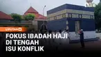 Puluhan calon jemaah haji dari Kelompok Bimbingan Ibadah Haji (KBIH) mengikuti praktik manasik di Asrama Haji Sukolilo, Senin, sebagai pembekalan terakhir sebelum diberangkatkan ke Tanah Suci. Kegiatan ini diikuti sekitar 59 jemaah dari KBIH Hudallil...