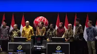 Pencatatan saham perdana PT Janu Putra Sejahtera Tbk (AYAM), Kamis (30/11/2023). (Foto: tangkapan layar youtube)