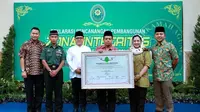 Deklarasi Pencanangan Pembangunan Zona Integritas.