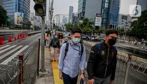 Padahal, kawasan tersebut kerap padat pada saat jam sibuk di pagi dan sore hari. (Liputan6.com/Faizal Fanani)