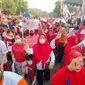 Jalan Sehat PKS Jatim merayakan HUT RI di Surabaya. (Istimewa).