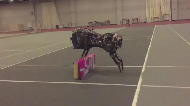 Wow, Robot Cheetah Sukses Melompati Rintangan 