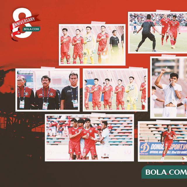 SEA Games 2023 - Kolase Foto Timnas U-22 dari Laga vs Filipina, Myanmar, Timor Leste