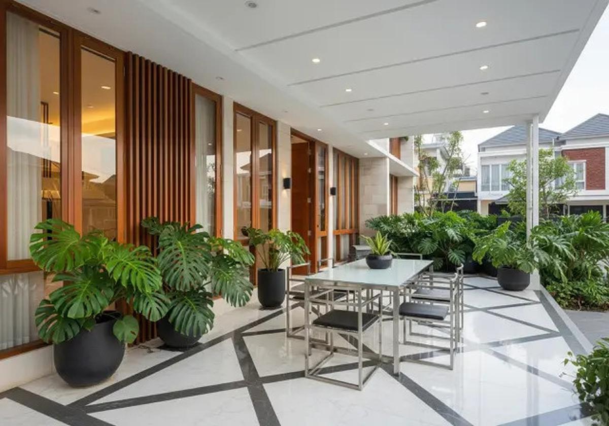 10 Model Rumah 1 Lantai dengan Teras Depan Luas, Inspirasi Hunian Nyaman dan Estetik
