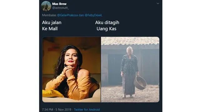 5 Foto Ekspektasi Vs Realita Christine Hakim ala Netizen Ini Benar Adanya