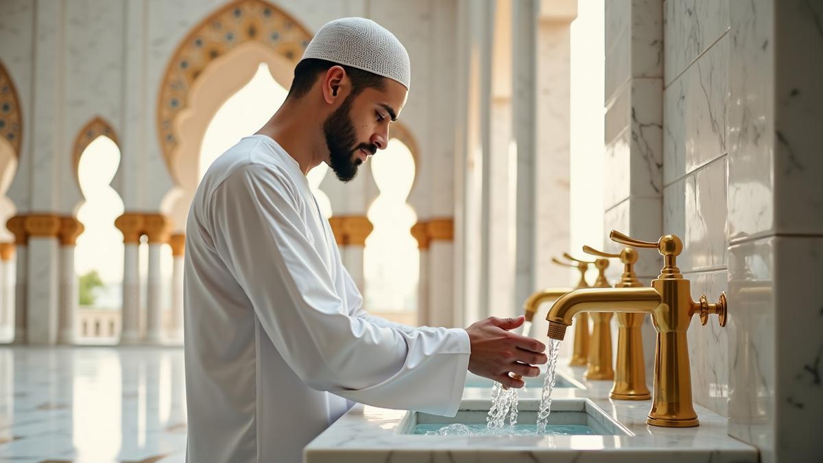 Doa Mengambil Air Wudhu Lengkap Sesuai Syariat Islam: Arab, Latin, dan Terjemah