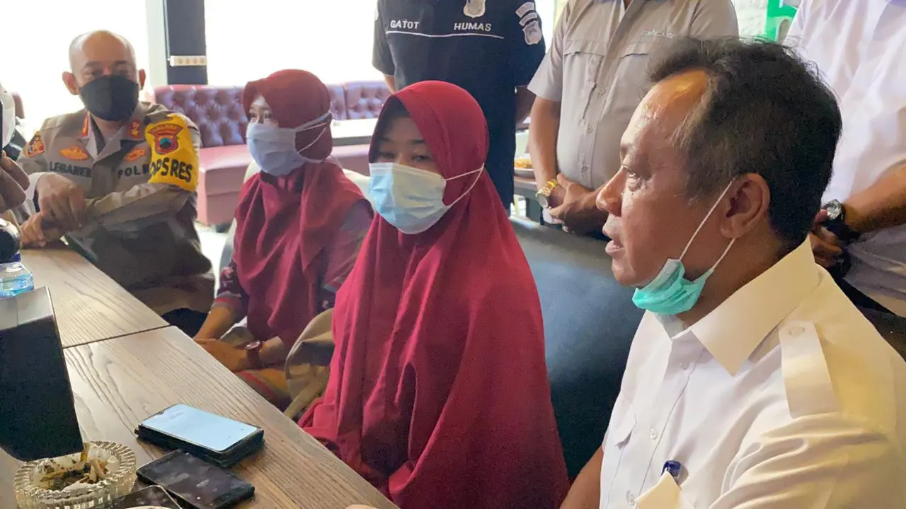 Kapolres Cilacap membantah menangkap orang yang hendak menyampaikan aspirasi dalam kunjungan Presiden Jokowi. (Foto: Liputan6.com/Humas Polres Cilacap)