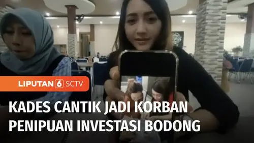 VIDEO: Sempat Viral, Kades Cantik Angely Emitasari Ngaku Jadi Korban Penipuan!