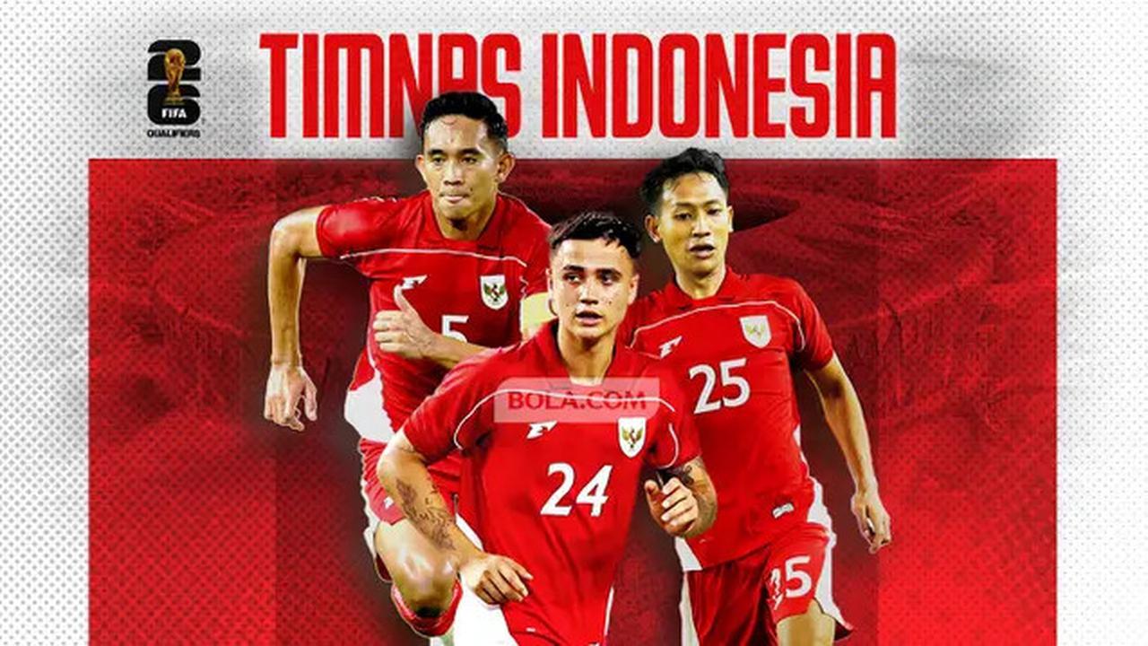 6 Pemain Dicoret Termasuk Calvin Verdonk, Berikut Ini 23 Pemain Timnas Indonesia untuk Hadapi Arab Saudi
