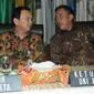 Gubernur DKI Jakarta Basuki Tjahaja Purnama (kiri) dan dan Ketua DPRD DKI Prasetio Edi Marsudi. (Liputan6.com/Herman Zakharia)