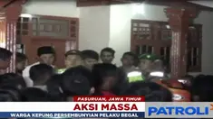 Beberapa orang bahkan berusaha merangsek masuk, namun dihadang oleh Anggota Polsek dan Koramil Nguling yang melakukan penjagaan.