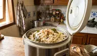 Resep Nasi Uduk Sederhana Magic Com 5 Bahan, Gurih dan Praktis