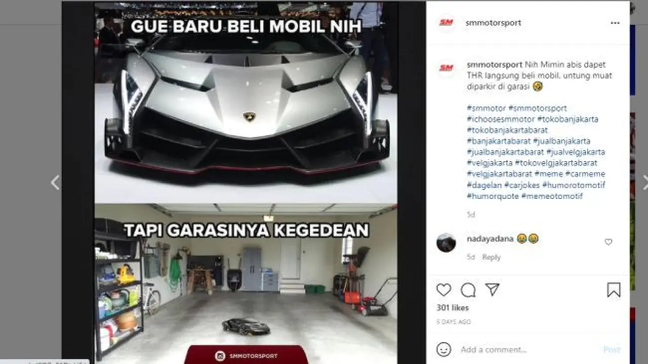 meme otomotif