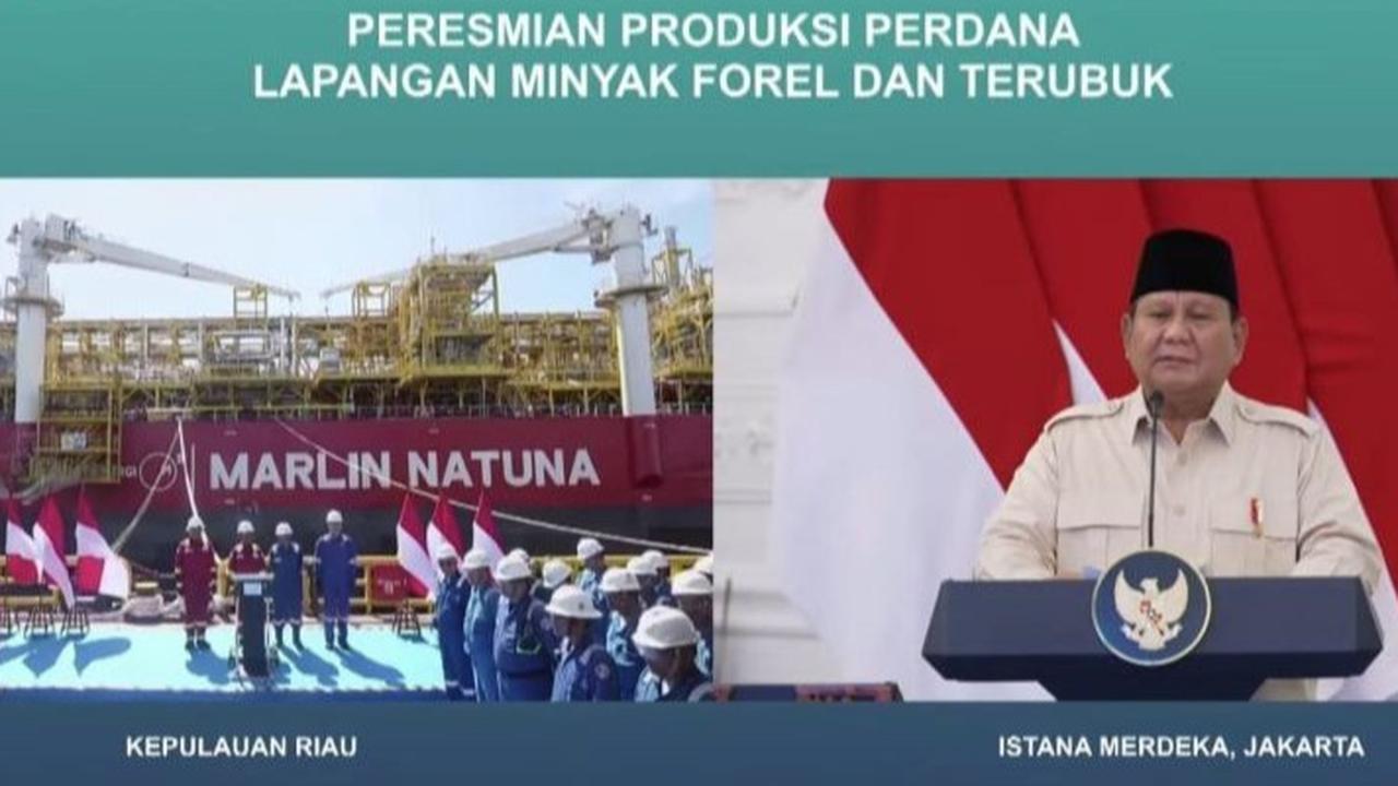 VIDEO: Kelakar Prabowo Goda 'Raja Energi RI' Bos Medco Hilmi Panigoro, Resmikan Proyek Rp9,8 Triluun