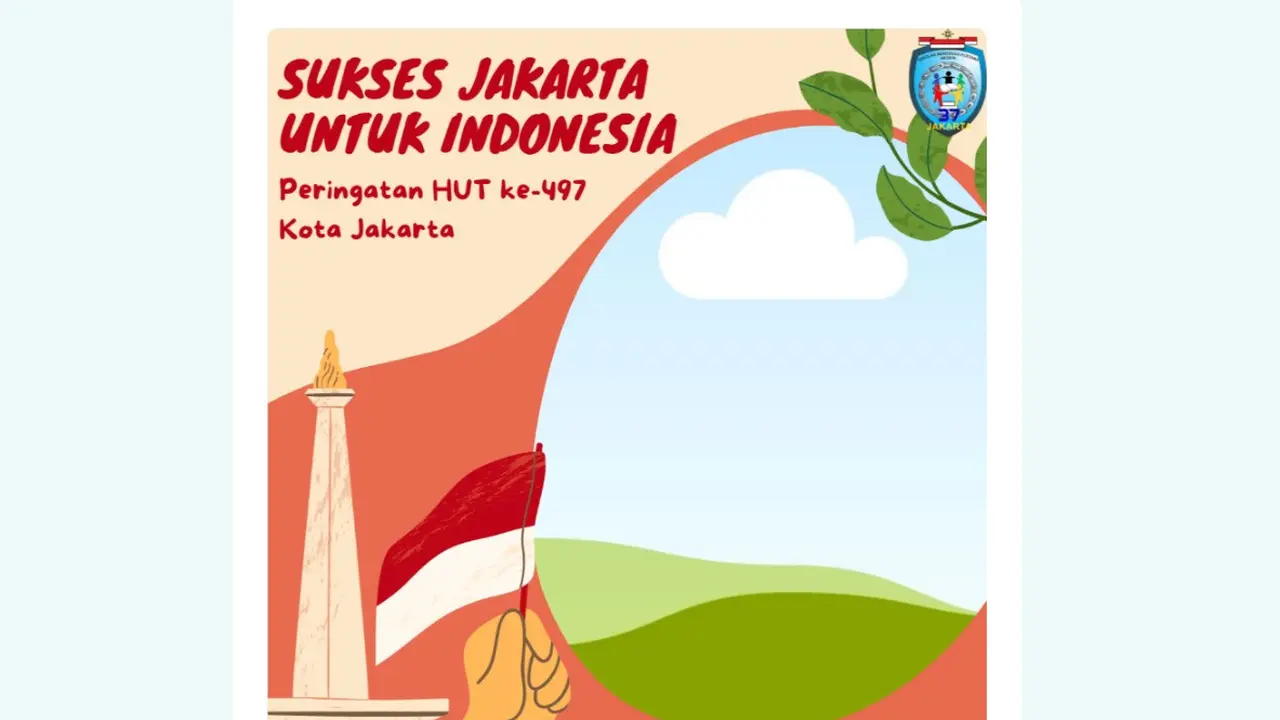 Lantas, bagaimana jika kamu ingin ikut merayakan HUT ke-497 Jakarta? Salah satu caranya kamu bisa membuat Twibbon HUT ke-497 Jakarta.