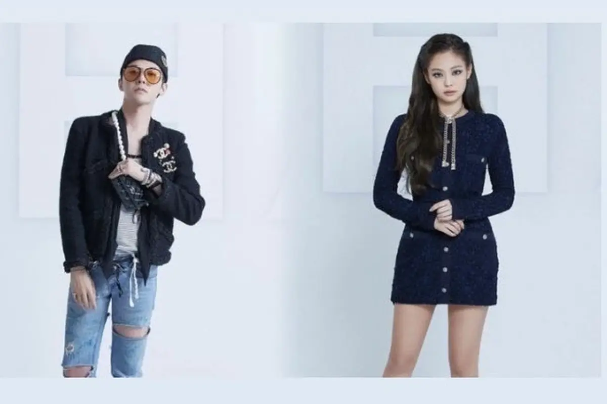 Jennie dan G-Dragon/dok Instagarm Chanel
