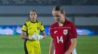 Kiper Timnas Indonesia Putri, Iris de Rouw (Bola.com/Muhammad Iqbal Ichsan).