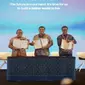 Pertamina New &amp; Renewable Energy (Pertamina NRE), PT Krakatau Steel Tbk (KRAS), dan PT Rukun Raharja Tbk (RAJA) menandatangani nota kesepahaman untuk pengembangan jalur pipa hidrogen hijau, Jumat, 11 November 2022. (Foto: Istimewa)