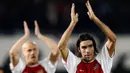 6. Robert Pires - Pemain asal Prancis ini adalah winger andalan Arsene Wenger. Selain memiliki tendangan keras dan umpan akurat, Pires juga dikenal sebagai pemain yang mampu menusuk hingga ke jantung pertahanan lawan. (AFP/Javier Soriano)