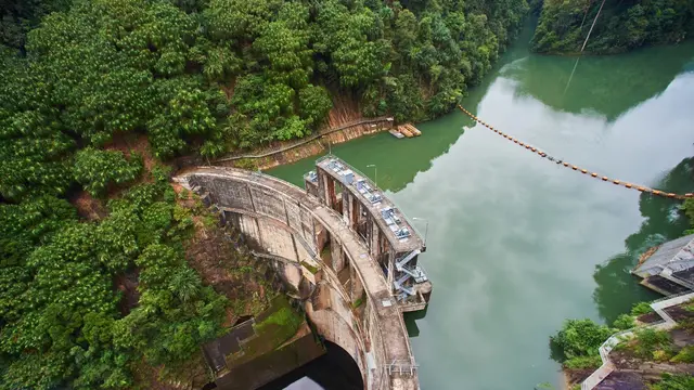 Bendungan dan Pembangkit Tertua Indonesia di Bukit Asahan