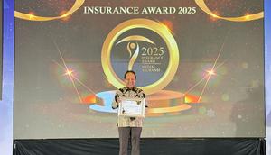BRI Insurance meraih dua penghargaan bergengsi dalam ajang Media Asuransi Award 2025. (Dok&nbsp;BRINS)