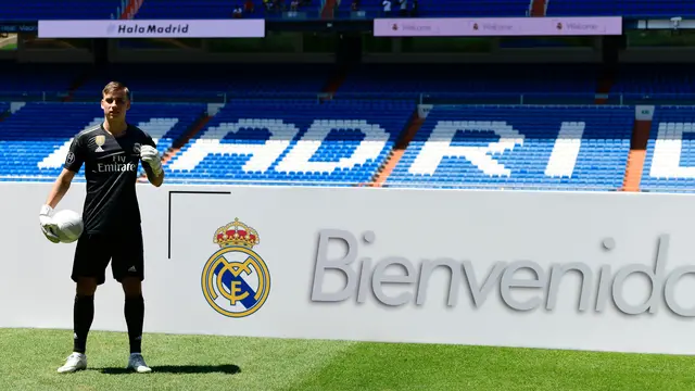 Andriy Lunin, Kiper Baru Real Madrid Asal Ukraina