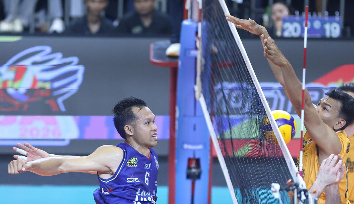LavAni menang dengan skor 3-1 (25-22, 25-20, 18-25, 25-22) dalam laga leg kedua Grand Final Proliga 2026 yang berlangsung dramatis di GOR Amongrogo, Yogyakarta, Sabtu (25/4/2026) malam. (Dok. PBVSI)