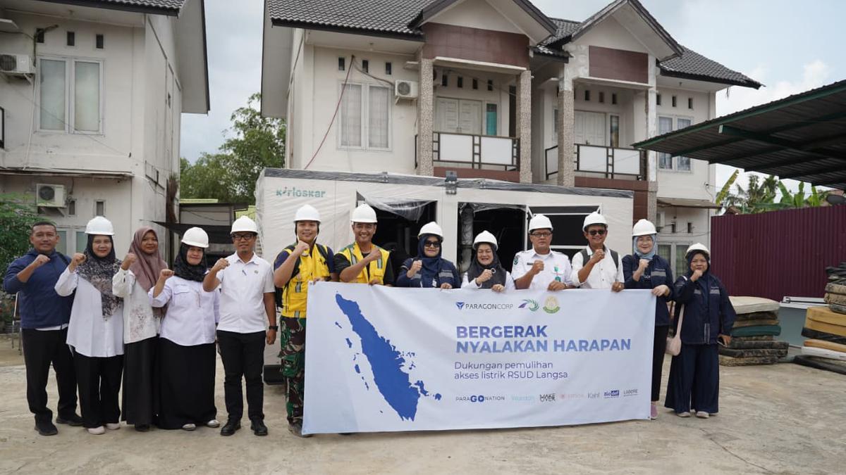 Donasi Genset untuk RSUD Langsa yang Terdampak Banjir Bandang Aceh demi Pulihkan Layanan Kesehatan
