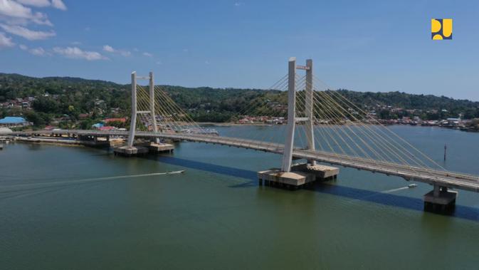 Jembatan Teluk Kendari. (Dok Kementerian PUPR)