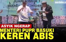VIDEO: MANTUL! Menteri Basuki Ternyata Jago Ngerap Guys, Pokoknya Serba Bisa