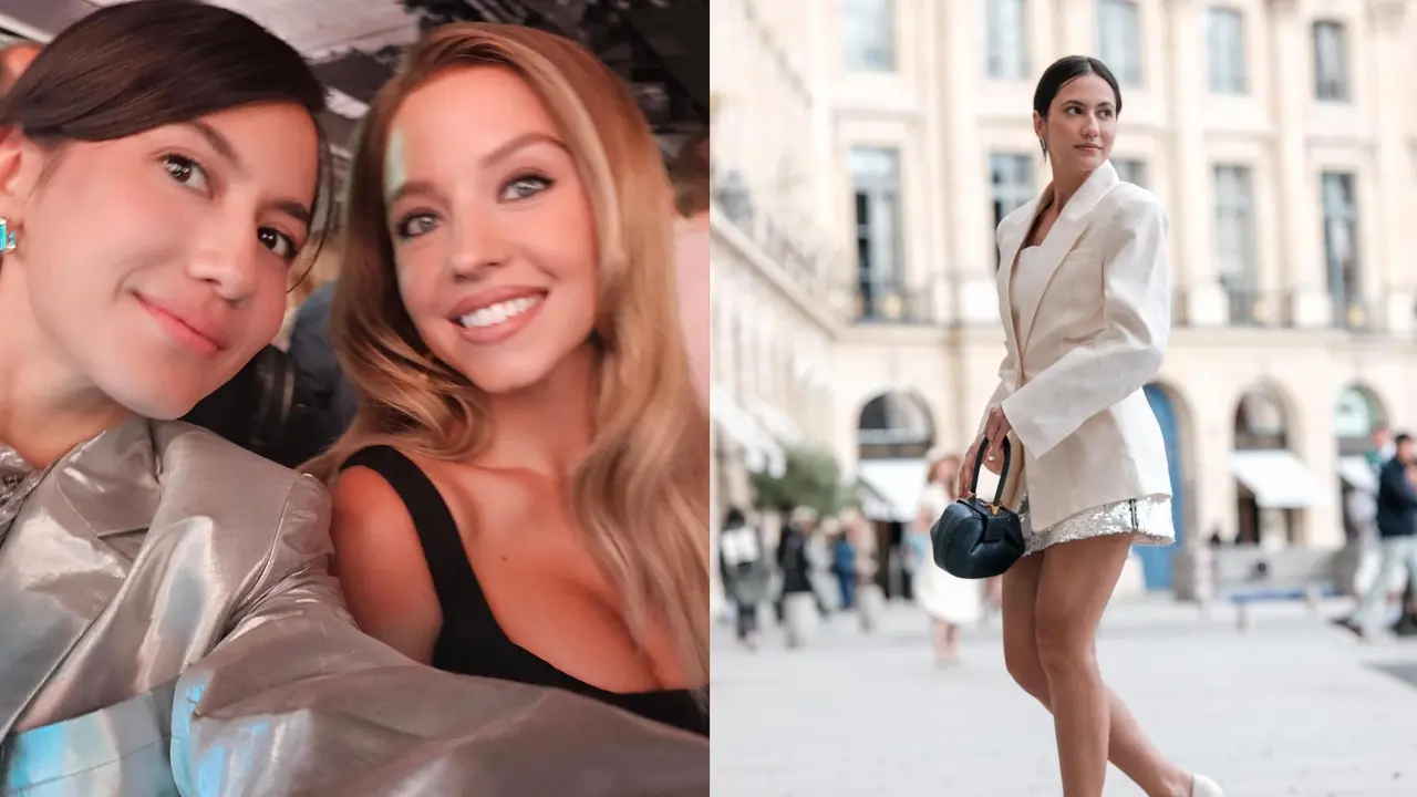 6 Gaya ala Girl Boss Pevita Pearce Hadiri Acara di Paris, Pamer Momen Bareng Sydney Sweeney