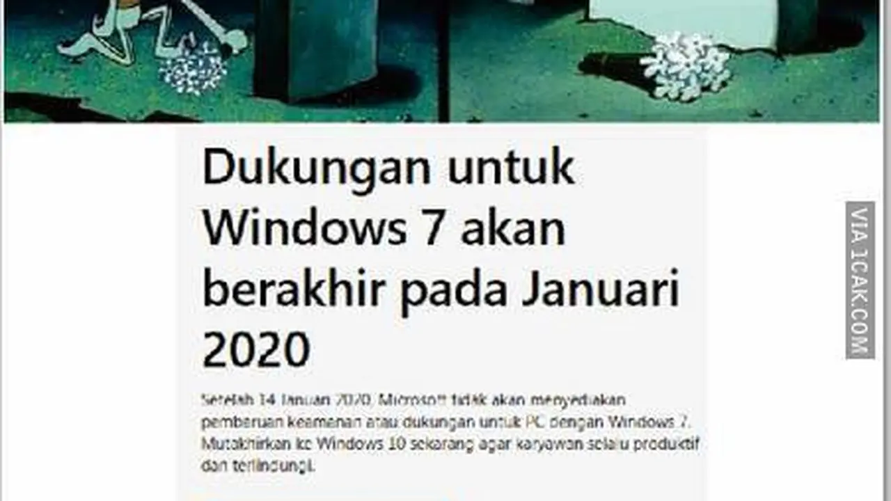 7 Meme Perpisahan dengan Windows 7 Ini Kocak Banget