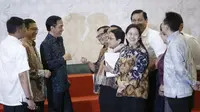 Jokowi tinjau lokasi KTT OKI (Faizal Fanani/Liputan6.com)