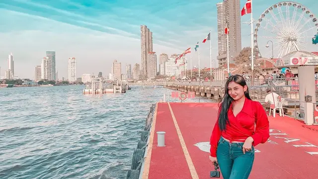 7 Potret Liburan Pamela Safitri ke Thailand, Gayanya Curi Perhatian