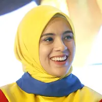 Nycta Gina hadir dalam acara Grand Final Cussons Bintang Kecil 8, Grand Atrium  Mall Kota Kasablanca. (Minggu,2/2/2020) (Fimela, Bambang E ros)