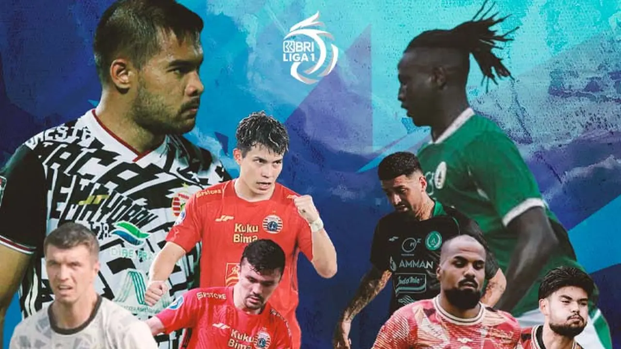 BRI Liga 1 - Duel Antarlini - Persija Jakarta Vs PSS Sleman
